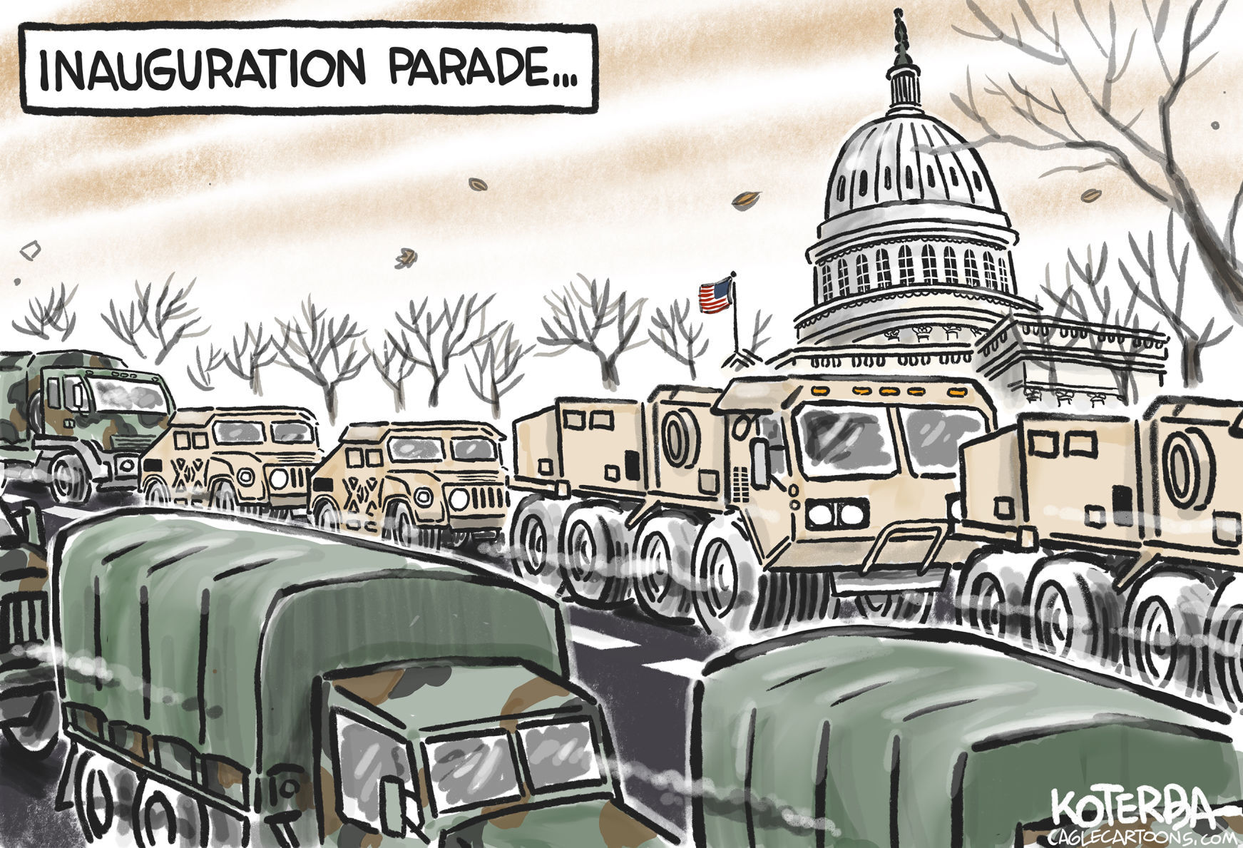 Inauguration parade